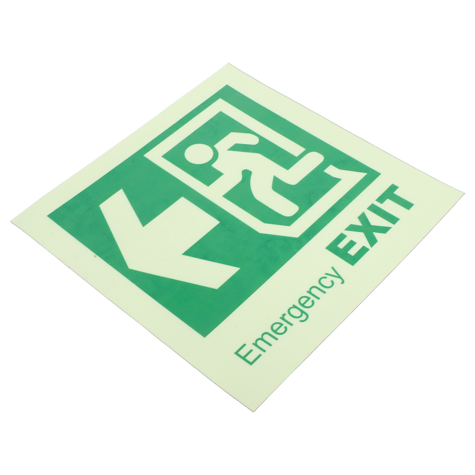 Self Adhesive Luminous Emergen - Emergency Exit Sign ulasan dan harga