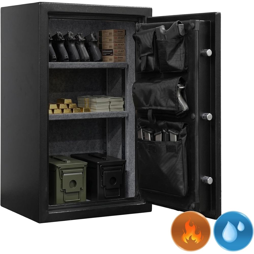 Large Handgun Safe with Digita - Fire Safe Document ulasan dan harga