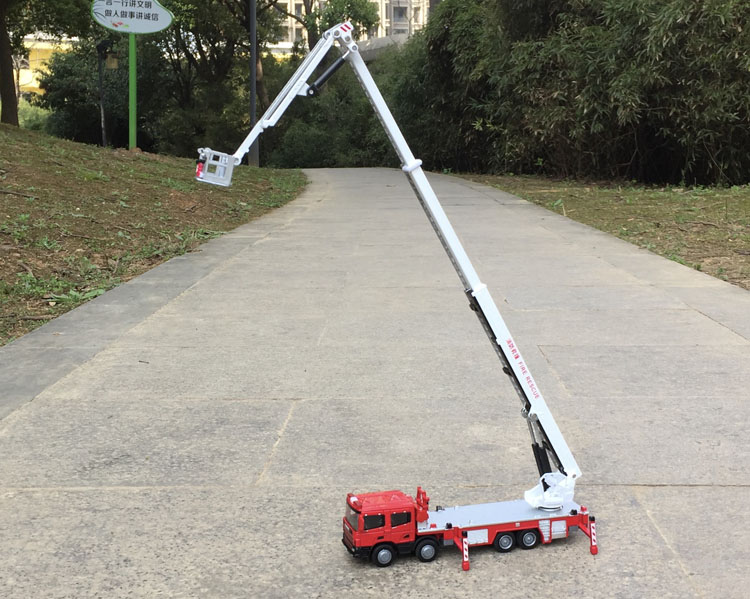 1:50 alloy engineering vehicle - Fire Escape Ladder ulasan dan harga