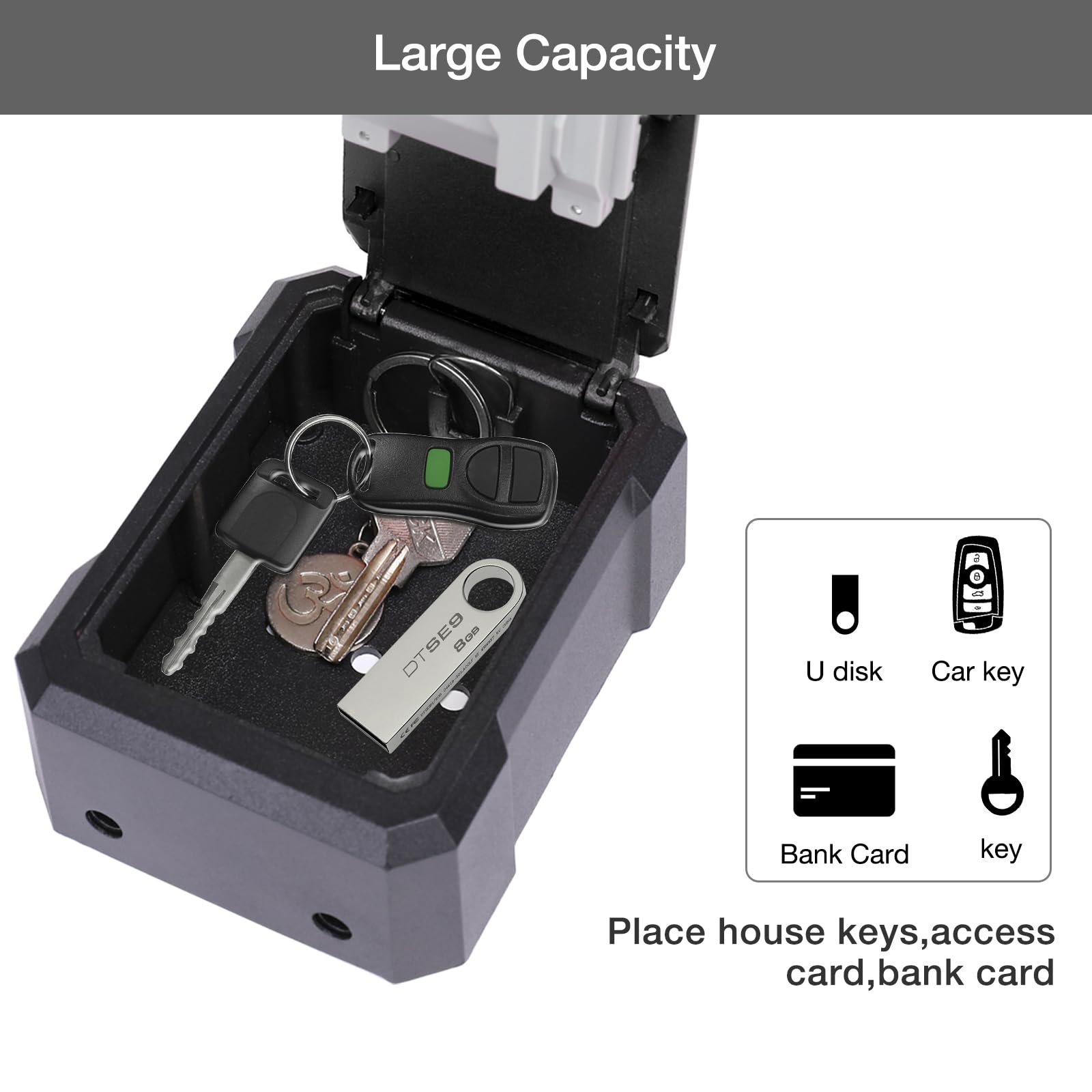 Alloy Security Key Lock Box Wa - Lockbox Key Secure ulasan dan harga