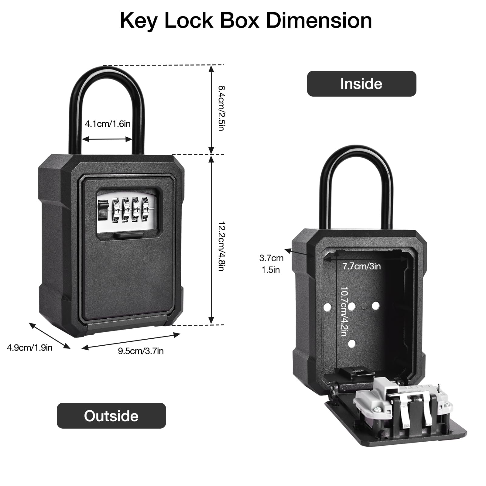 Alloy Security Key Lock Box Wa - Lockbox Key Secure ulasan dan harga