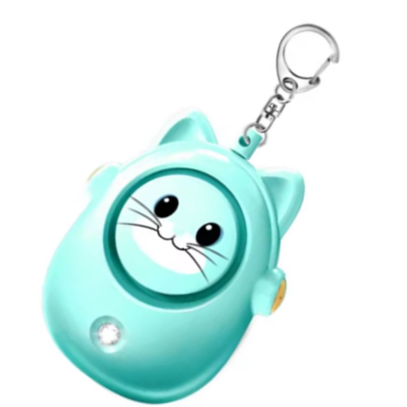 Cute Cat Personal Alarm, Women - Personal Alarm Keychain ulasan dan harga