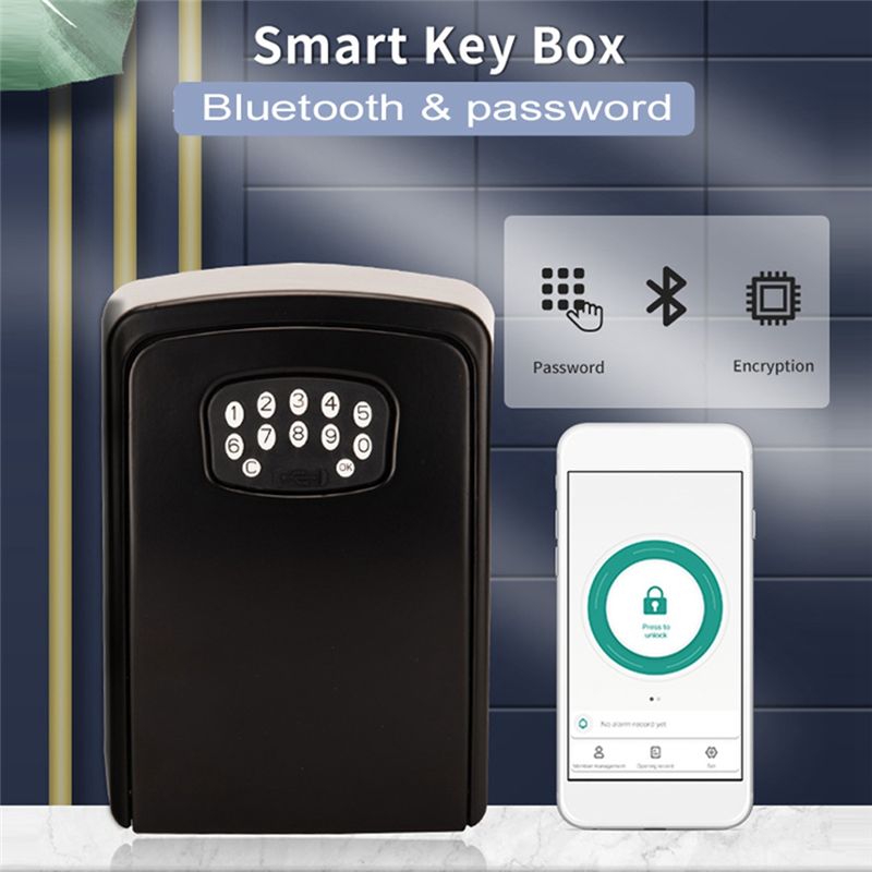 B68A TUYA Smart Key Box Blueto - Lockbox Key Secure ulasan dan harga