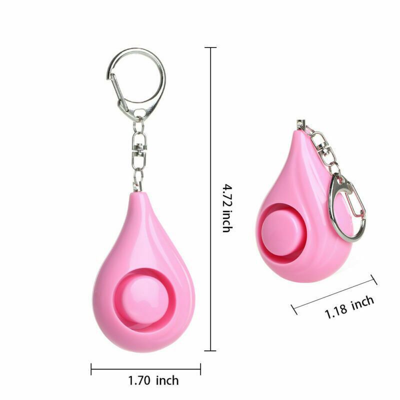 Water Drop Type Women's Anti-r - Personal Alarm Keychain ulasan dan harga