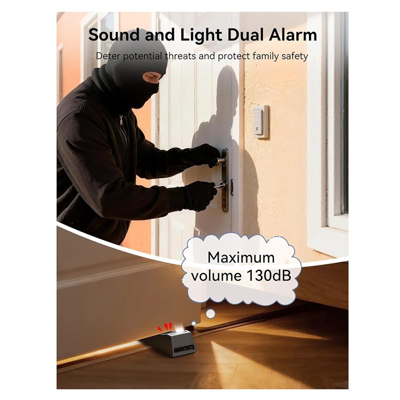 AB34-Door Stop Alarm, Door Sto - Door Stop Alarm ulasan dan harga