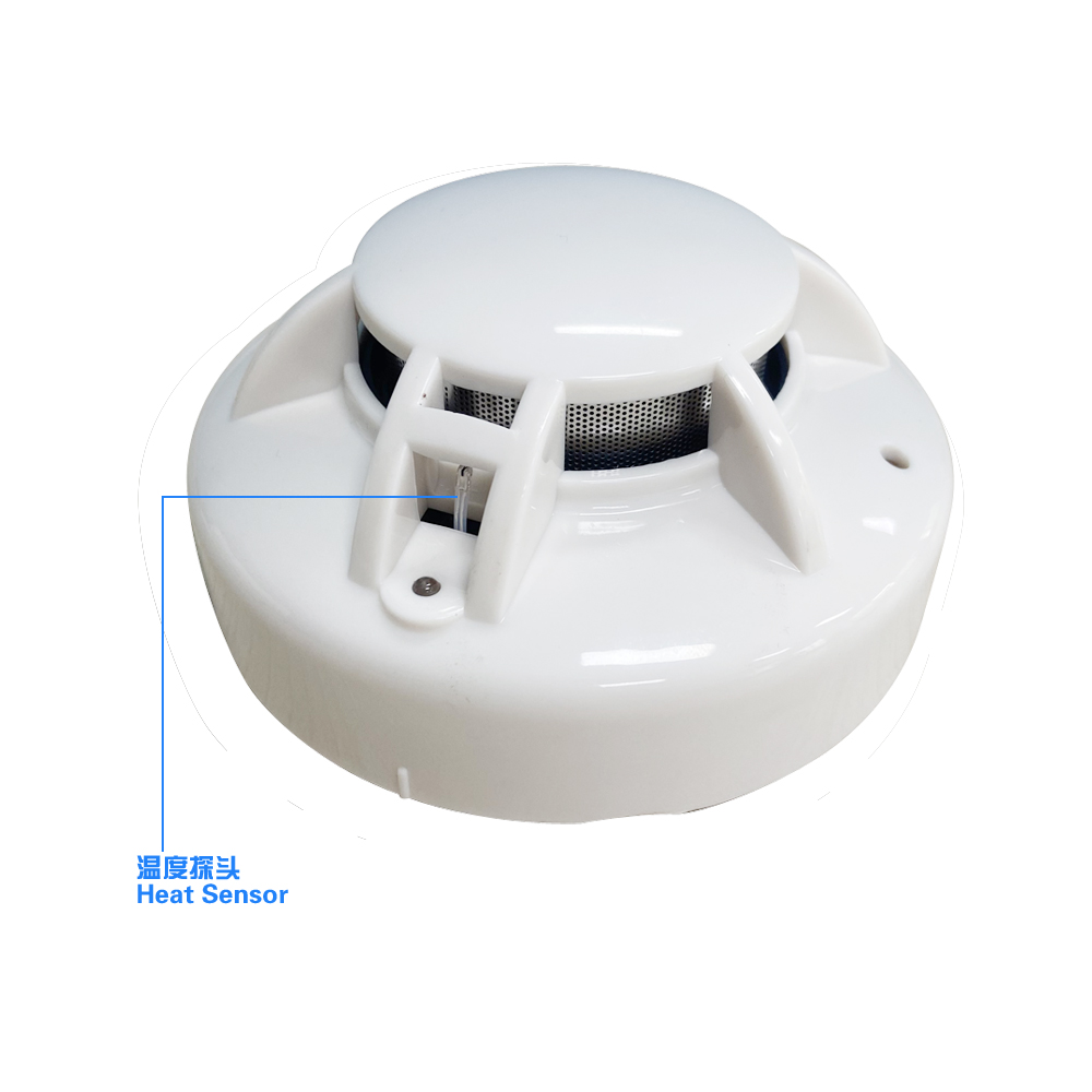 1Pcs 9-24Vdc Wire Smoke And Ov - Smoke Detector Interconnected ulasan dan harga