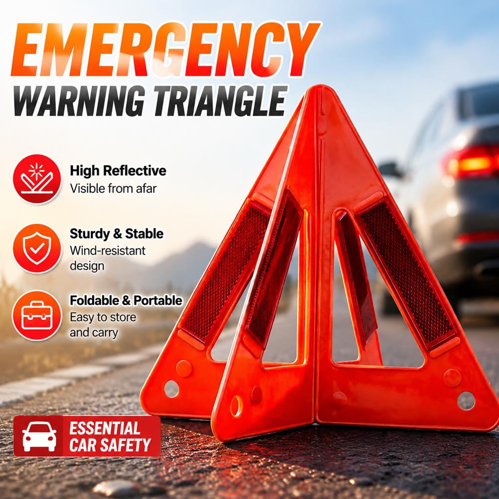 Reflective Triangle Warning Si - Emergency Exit Sign ulasan dan harga