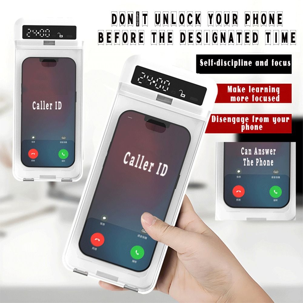 Portable Phone Lock Box with T - Medicine Cabinet Lock ulasan dan harga