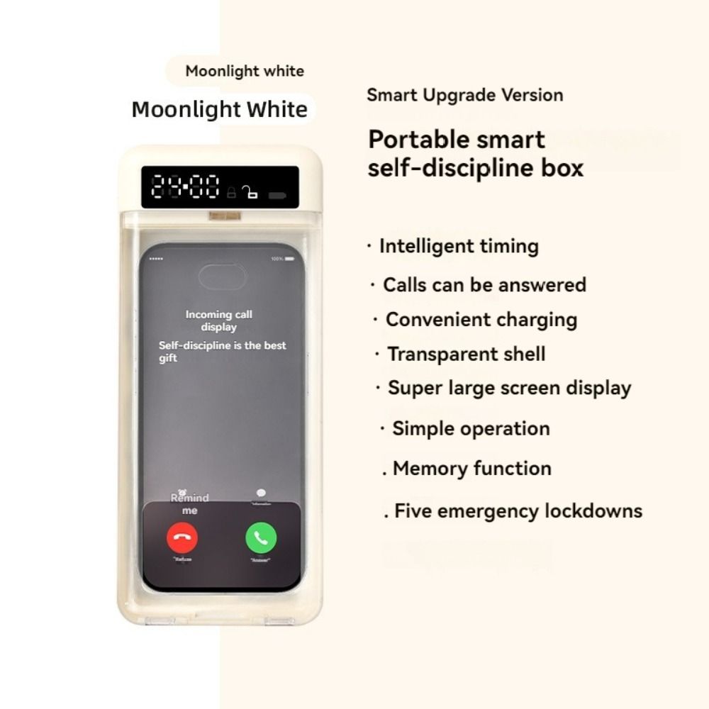 Portable Phone Lock Box with T - Medicine Cabinet Lock ulasan dan harga