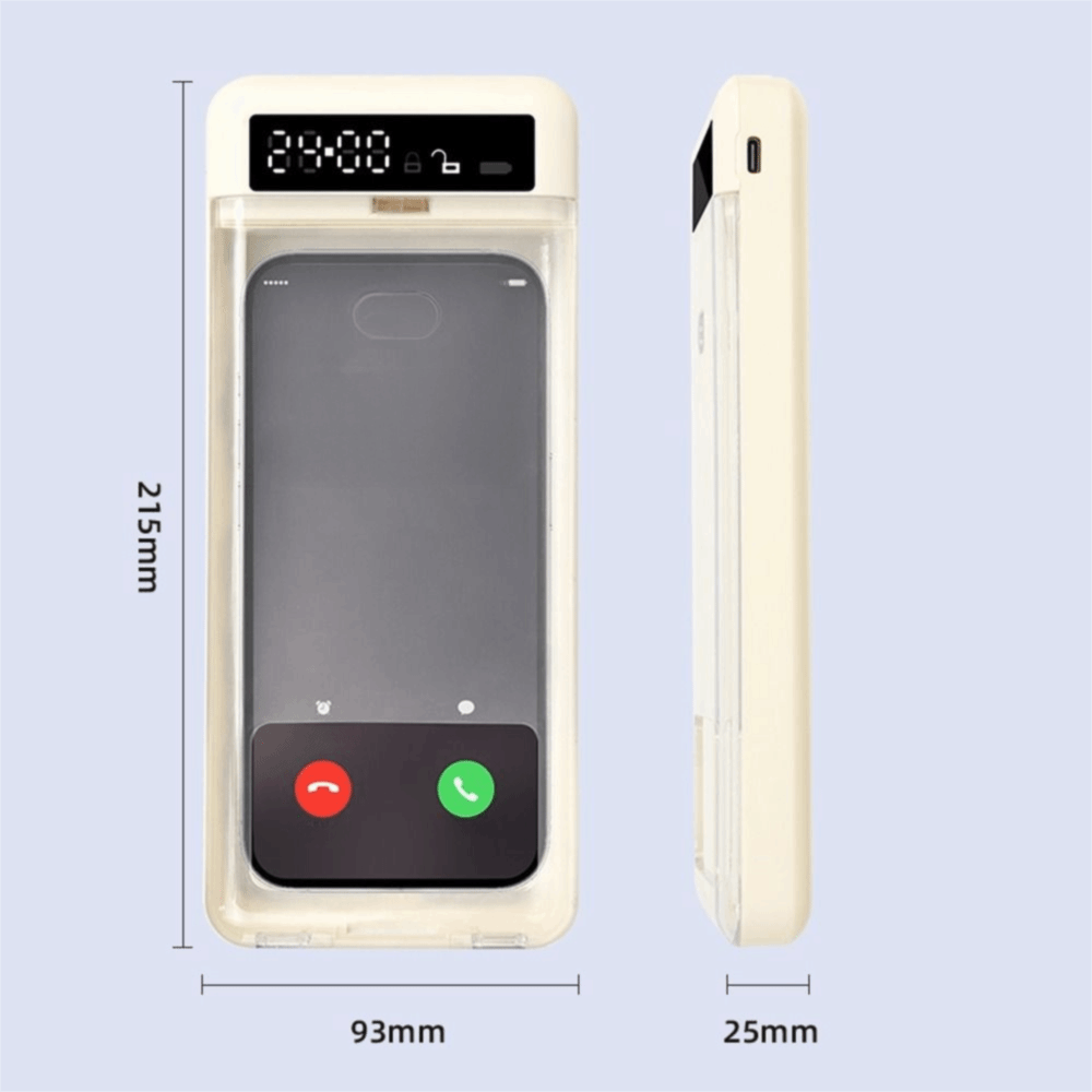Portable Phone Lock Box with T - Medicine Cabinet Lock ulasan dan harga