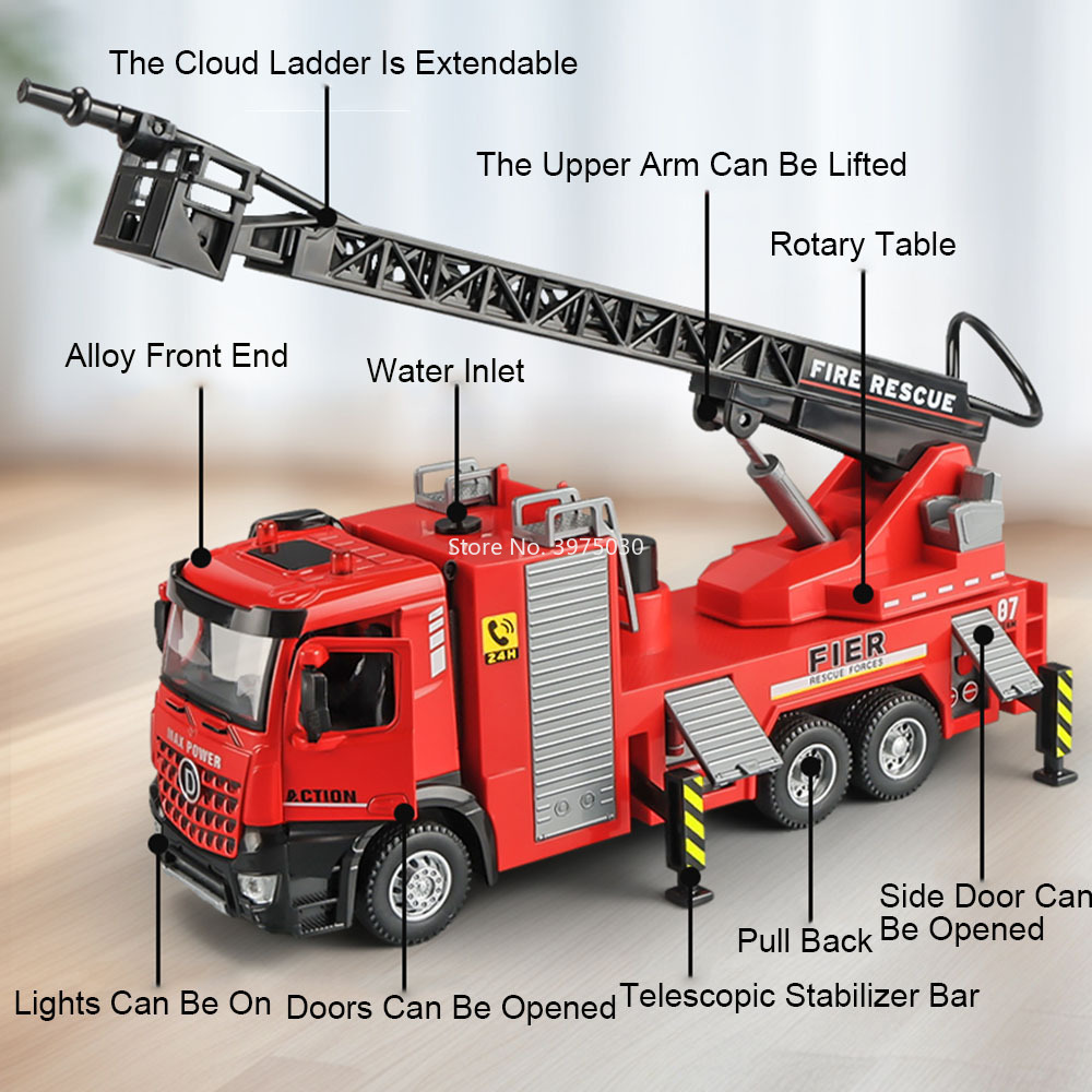 1:32 Scale Fire Engine Model C - Fire Escape Ladder ulasan dan harga