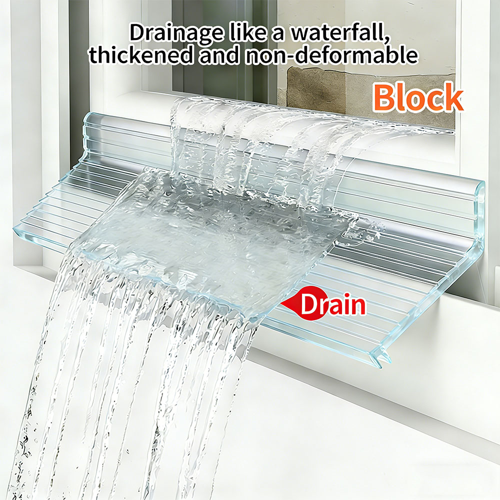 1.5m/1m Transparent Waterproof - Window Lock Bar ulasan dan harga