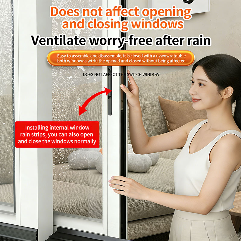 1.5m/1m Transparent Waterproof - Window Lock Bar ulasan dan harga