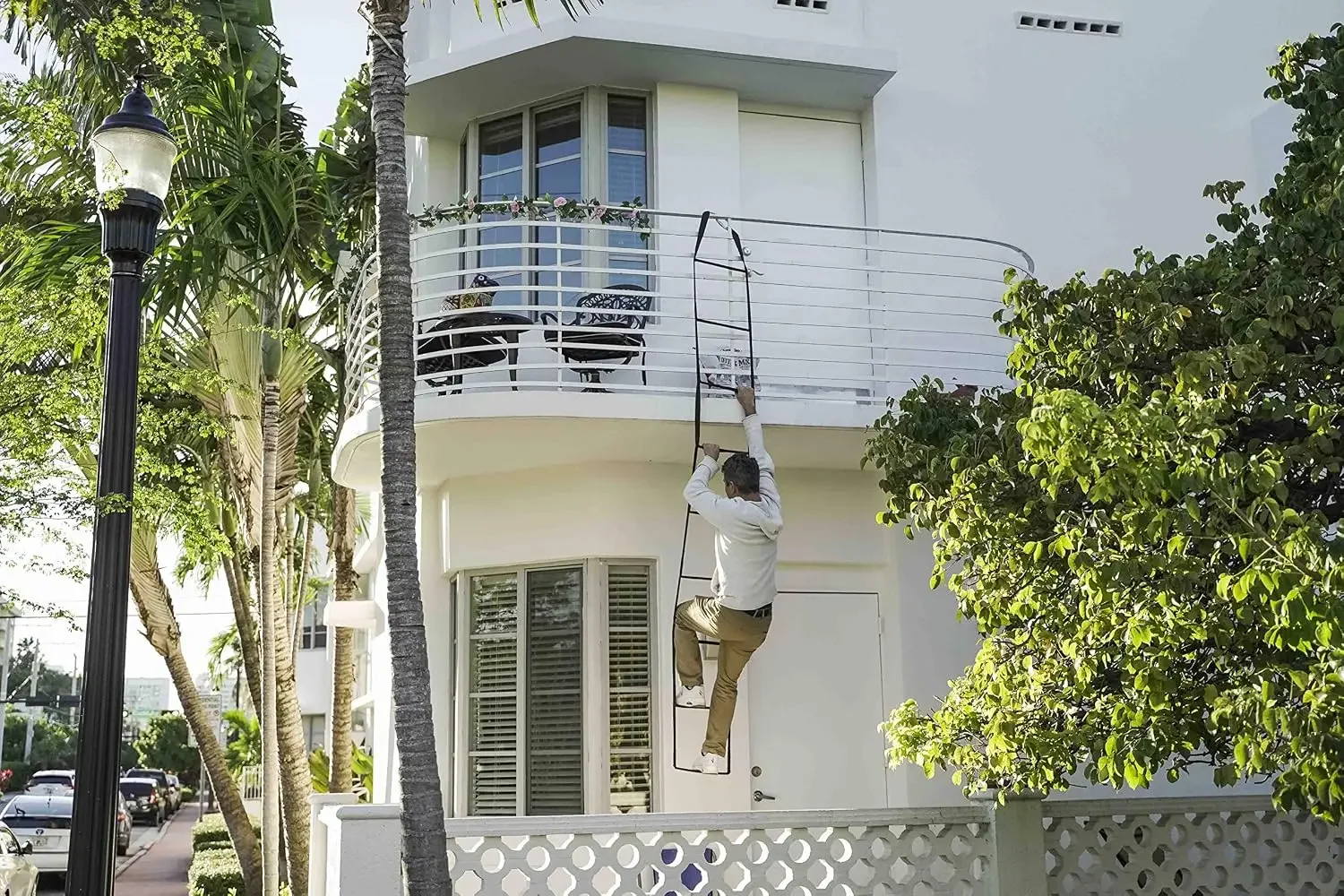 Reusable Fire Escape Ladder 3  - Fire Escape Ladder ulasan dan harga