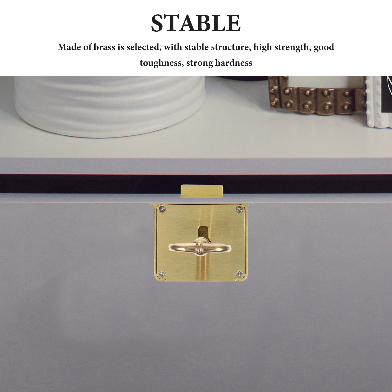 1Set Heavy Duty Brass Cabinet  - Lockbox Key Secure ulasan dan harga