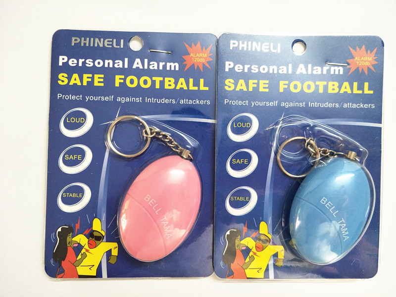 Egg-Shaped 140db Personal Keyr - Personal Alarm Keychain ulasan dan harga