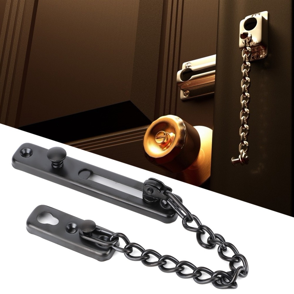 Stainless Steel Stainless Stee - Security Chain Door ulasan dan harga