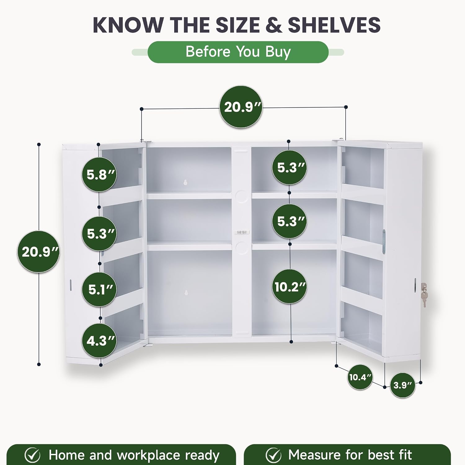 Large Locking Medicine Cabinet - Medicine Cabinet Lock ulasan dan harga