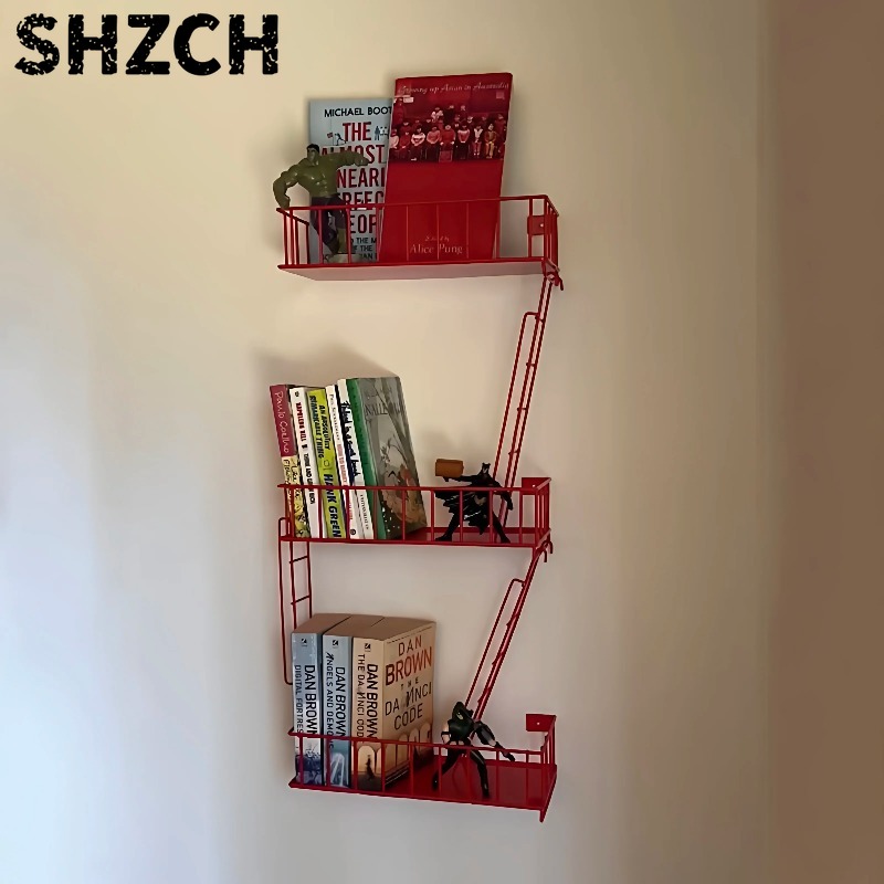 Fire Escape Wall Shelf, 3-Tier - Fire Escape Ladder ulasan dan harga