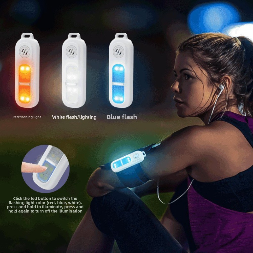 130dB Night Running Safety War - Personal Alarm Keychain ulasan dan harga